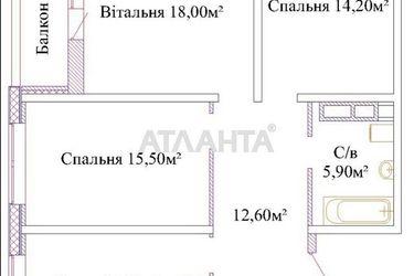 3-rooms apartment apartment by the address st. Varnenskaya (area 87 m²) - Atlanta.ua - photo 32