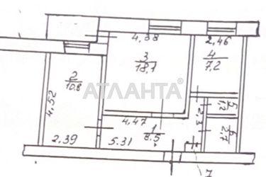 2-кімнатна квартира за адресою Мира пр. (площа 50,1 м²) - Atlanta.ua - фото 21