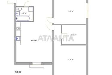 1-кімнатна квартира за адресою вул. Новообухівське шосе (площа 48,6 м²) - Atlanta.ua - фото 24