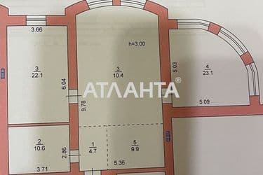 2-rooms apartment apartment by the address st. Khantadze per (area 110,5 m²) - Atlanta.ua - photo 9