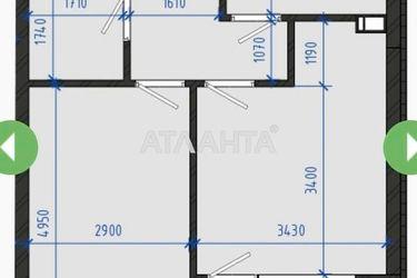 1-кімнатна квартира за адресою вул. Чехова (площа 45,1 м²) - Atlanta.ua - фото 12