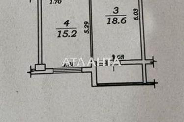 1-комнатная квартира по адресу ул. Гагаринское плато (площадь 50 м²) - Atlanta.ua - фото 24