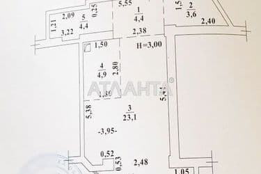 1-кімнатна квартира за адресою Фонтанська дор. (площа 40,4 м²) - Atlanta.ua - фото 40