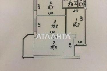 2-комнатная квартира по адресу ул. Малиновского марш. (площадь 53,1 м²) - Atlanta.ua - фото 32