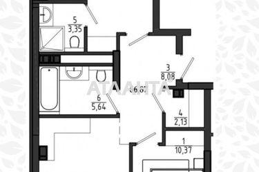 2-кімнатна квартира за адресою вул. Чехова (площа 65,8 м²) - Atlanta.ua - фото 10