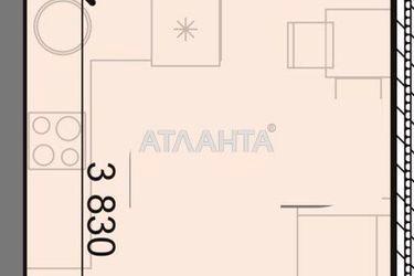 1-room apartment apartment by the address st. Vilyamsa ak (area 25,1 m²) - Atlanta.ua - photo 24