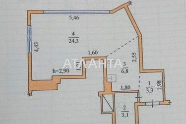 1-кімнатна квартира за адресою Люстдорфська дор. (площа 37,5 м²) - Atlanta.ua - фото 13