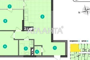 2-комнатная квартира по адресу ул. Виктора Некрасова (площадь 73,9 м²) - Atlanta.ua - фото 12