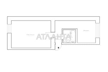 1-комнатная квартира по адресу ул. Хмельницкого Богдана (площадь 33 м²) - Atlanta.ua - фото 35