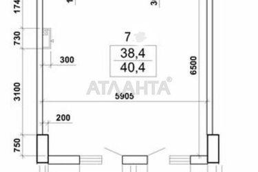 1-комнатная квартира по адресу ул. Карантинная (площадь 40,4 м²) - Atlanta.ua - фото 39