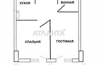 1-room apartment apartment by the address st. Karantinnaya Lizoguba (area 40,4 m²) - Atlanta.ua - photo 41