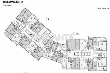 1-кімнатна квартира за адресою вул. Краснова (площа 42,4 м²) - Atlanta.ua - фото 13