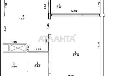 1-комнатная квартира по адресу Аркадиевский пер. (площадь 50 м²) - Atlanta.ua - фото 19