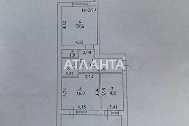 2-кімнатна квартира за адресою вул. Сахарова (площа 68,5 м²) - Atlanta.ua - фото 36