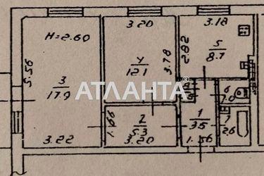 2-кімнатна квартира за адресою вул. Махачкалінська (площа 52,6 м²) - Atlanta.ua - фото 22