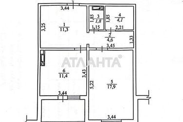 1-room apartment apartment by the address st. Konoplyanskaya (area 53,5 m²) - Atlanta.ua - photo 25