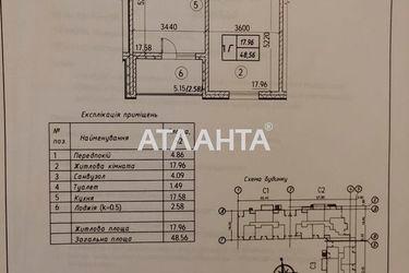 1-room apartment apartment by the address st. Konoplyanskaya (area 49 m²) - Atlanta.ua - photo 22