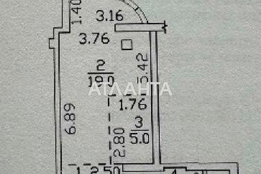 1-кімнатна квартира за адресою Фонтанська дор. (площа 31,6 м²) - Atlanta.ua - фото 17