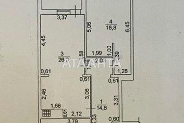 2-rooms apartment apartment by the address st. Gagarinskoe plato (area 69,7 m²) - Atlanta.ua - photo 30