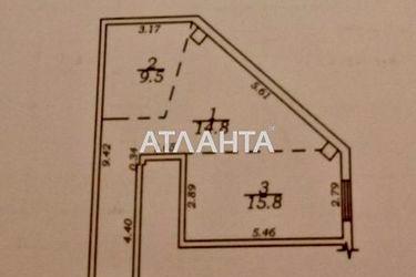 1-кімнатна квартира за адресою Фонтанська дор. (площа 40 м²) - Atlanta.ua - фото 19