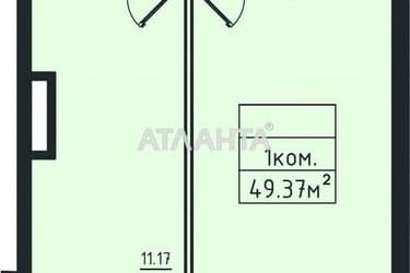 1-кімнатна квартира за адресою вул. Дача Ковалевського (площа 50 м²) - Atlanta.ua - фото 46