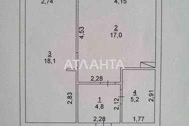 2-кімнатна квартира за адресою вул. Пестеля (площа 45,1 м²) - Atlanta.ua - фото 23