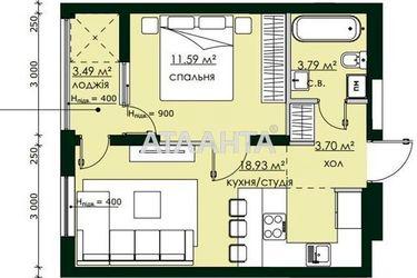 1-кімнатна квартира за адресою вул. Городницька (площа 41,5 м²) - Atlanta.ua - фото 12