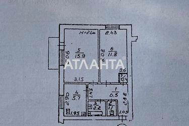 2-rooms apartment apartment by the address st. Transportnaya (area 44,5 m²) - Atlanta.ua - photo 26