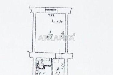 1-кімнатна квартира за адресою вул. Хмельницького Богдана (площа 42 м²) - Atlanta.ua - фото 30