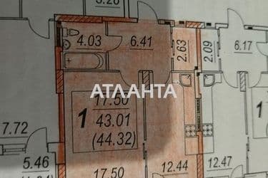 1-кімнатна квартира за адресою вул. Малиновського марш. (площа 44,2 м²) - Atlanta.ua - фото 10