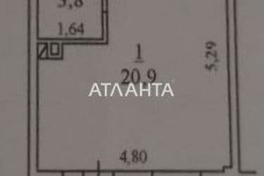 1-кімнатна квартира за адресою вул. Приморська (площа 26 м²) - Atlanta.ua - фото 30