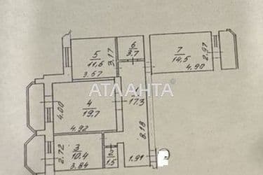 3-комнатная квартира по адресу ул. Академика Вильямса (площадь 91 м²) - Atlanta.ua - фото 42