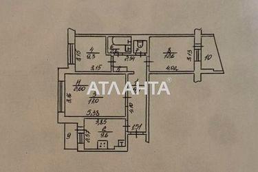 3-rooms apartment apartment by the address st. Dnepropetr dor Semena Paliya (area 65,6 m²) - Atlanta.ua - photo 22