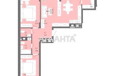 3-rooms apartment apartment by the address st. Kiivska (area 80 m²) - Atlanta.ua - photo 42