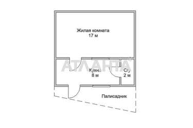 1-room apartment apartment by the address st. Mikhaylovskaya Industrialnaya (area 27 m²) - Atlanta.ua - photo 22