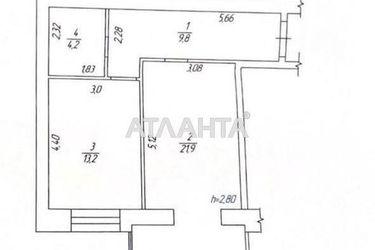 1-кімнатна квартира за адресою вул. Олега Антонова (площа 50 м²) - Atlanta.ua - фото 18