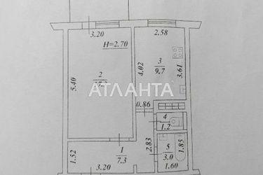 1-кімнатна квартира за адресою вул. Сахарова (площа 40 м²) - Atlanta.ua - фото 36