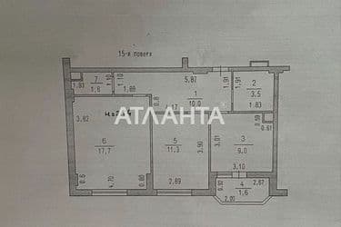 2-rooms apartment apartment by the address st. Raduzhnyy m n (area 55 m²) - Atlanta.ua - photo 20