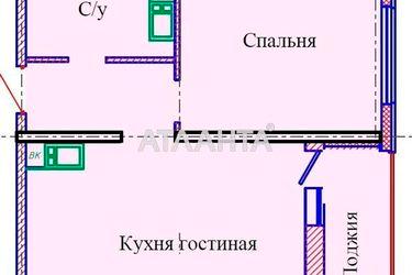 1-кімнатна квартира за адресою вул. Жаботинського (площа 45,8 м²) - Atlanta.ua - фото 18