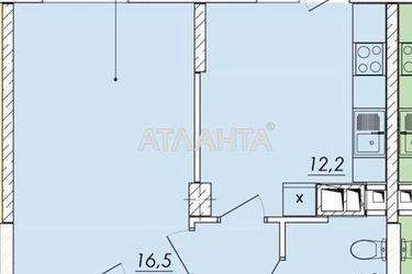 1-room apartment apartment by the address st. Ovidiopolskaya dor (area 42,8 m²) - Atlanta.ua - photo 8