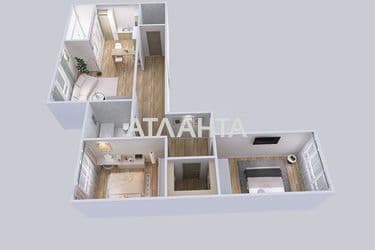 2-rooms apartment apartment by the address st. Ul Tiraspolskaya (area 90,5 m²) - Atlanta.ua - photo 49