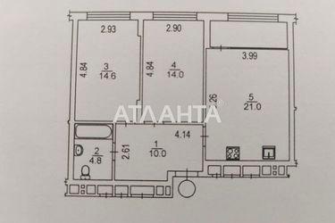 2-кімнатна квартира за адресою вул. Олександра Олеся (площа 69,3 м²) - Atlanta.ua - фото 22