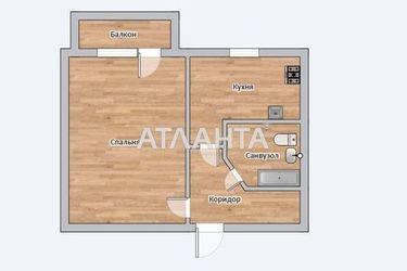 1-room apartment apartment by the address st. Koriatovichey Knyazey (area 31 m²) - Atlanta.ua - photo 16