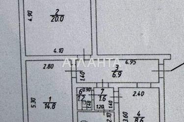 2-кімнатна квартира за адресою вул. Французький бульв. (площа 60 м²) - Atlanta.ua - фото 26