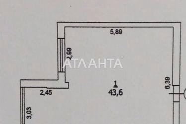 1-комнатная квартира по адресу ул. Марсельская (площадь 43,6 м²) - Atlanta.ua - фото 38