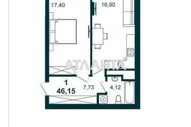 1-кімнатна квартира за адресою вул. Зелена (площа 46,2 м²) - Atlanta.ua - фото 7