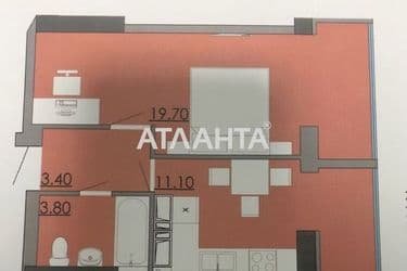 1-комнатная квартира по адресу ул. Бугаевская (площадь 39,7 м²) - Atlanta.ua - фото 41