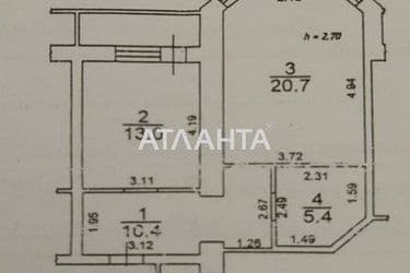 1-room apartment apartment by the address st. Vilyamsa ak (area 52 m²) - Atlanta.ua - photo 17