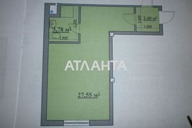 1-кімнатна квартира за адресою вул. Маріїнська (площа 31,3 м²) - Atlanta.ua - фото 12