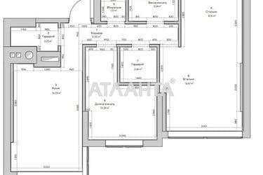 2-rooms apartment apartment by the address st. Mashinostroitelnaya (area 66,5 m²) - Atlanta.ua - photo 52